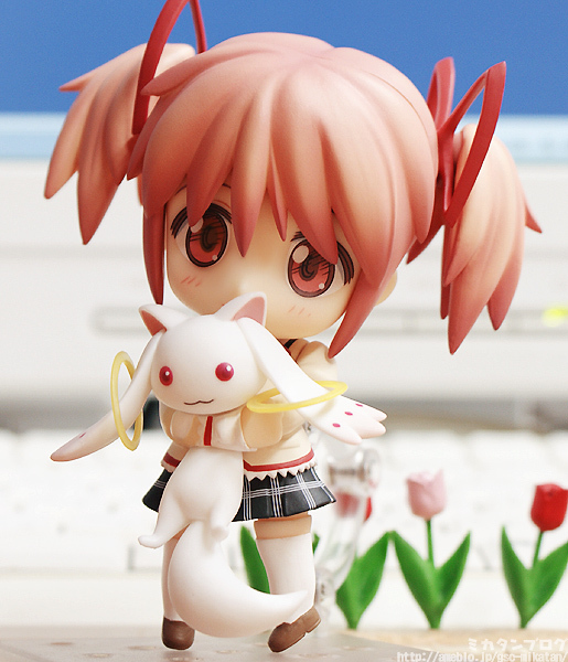 Mahou Shoujo Madoka☆Magica - Kaname Madoka - Kyuubey - Nendoroid (#175) - School Uniform ver. (Good Smile Company) photo 7