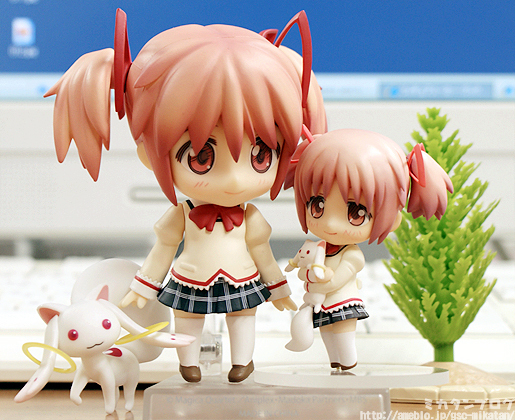 Mahou Shoujo Madoka☆Magica - Kaname Madoka - Kyuubey - Nendoroid (#175) - School Uniform ver. (Good Smile Company) photo 6