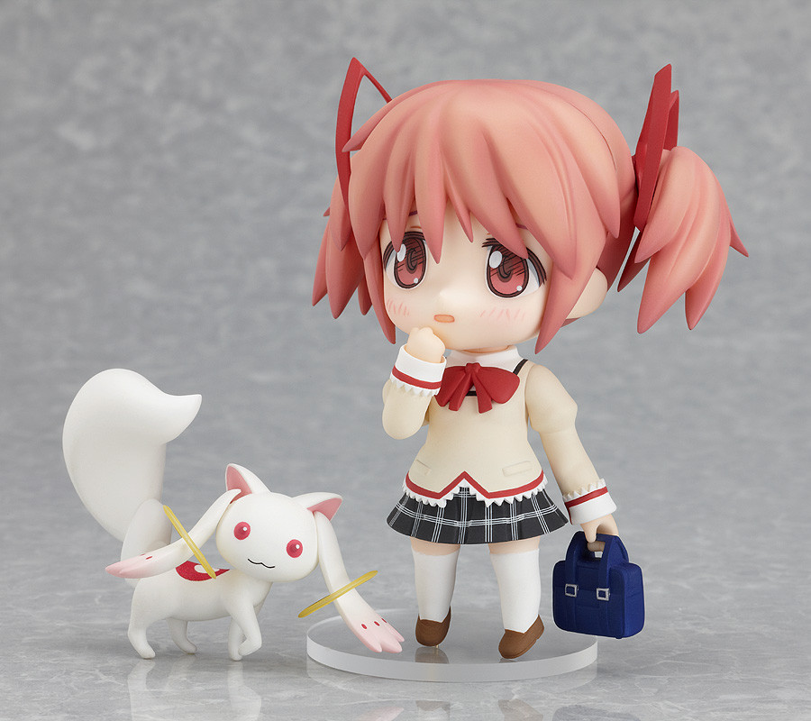 Mahou Shoujo Madoka☆Magica - Kaname Madoka - Kyuubey - Nendoroid (#175) - School Uniform ver. (Good Smile Company) photo 10
