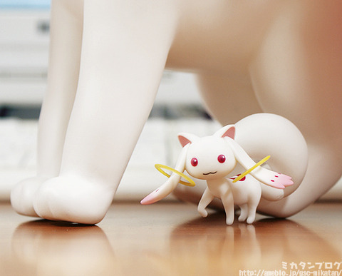 Mahou Shoujo Madoka☆Magica - Kaname Madoka - Kyuubey - Nendoroid (#175) - School Uniform ver. (Good Smile Company) photo 16