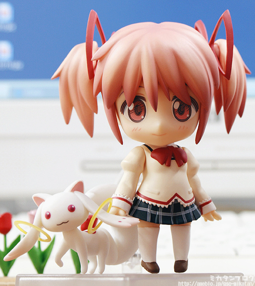 Mahou Shoujo Madoka☆Magica - Kaname Madoka - Kyuubey - Nendoroid (#175) - School Uniform ver. (Good Smile Company) photo 21