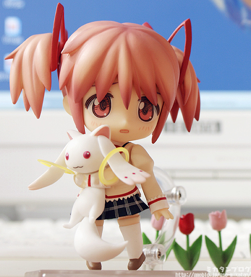 Mahou Shoujo Madoka☆Magica - Kaname Madoka - Kyuubey - Nendoroid (#175) - School Uniform ver. (Good Smile Company) photo 22