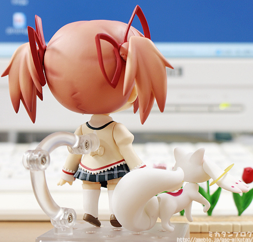 Mahou Shoujo Madoka☆Magica - Kaname Madoka - Kyuubey - Nendoroid (#175) - School Uniform ver. (Good Smile Company) photo 24