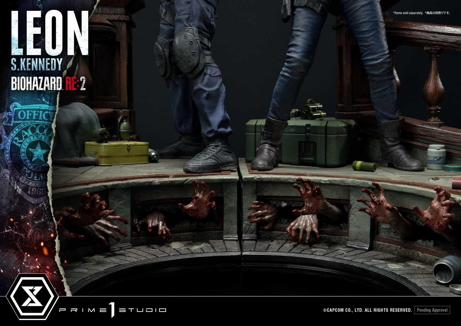 Biohazard Re:2 - Leon S. Kennedy - Zombie - Ultimate Premium Masterline (UPMRE2-01) - 1/4 (Prime 1 Studio) photo 9