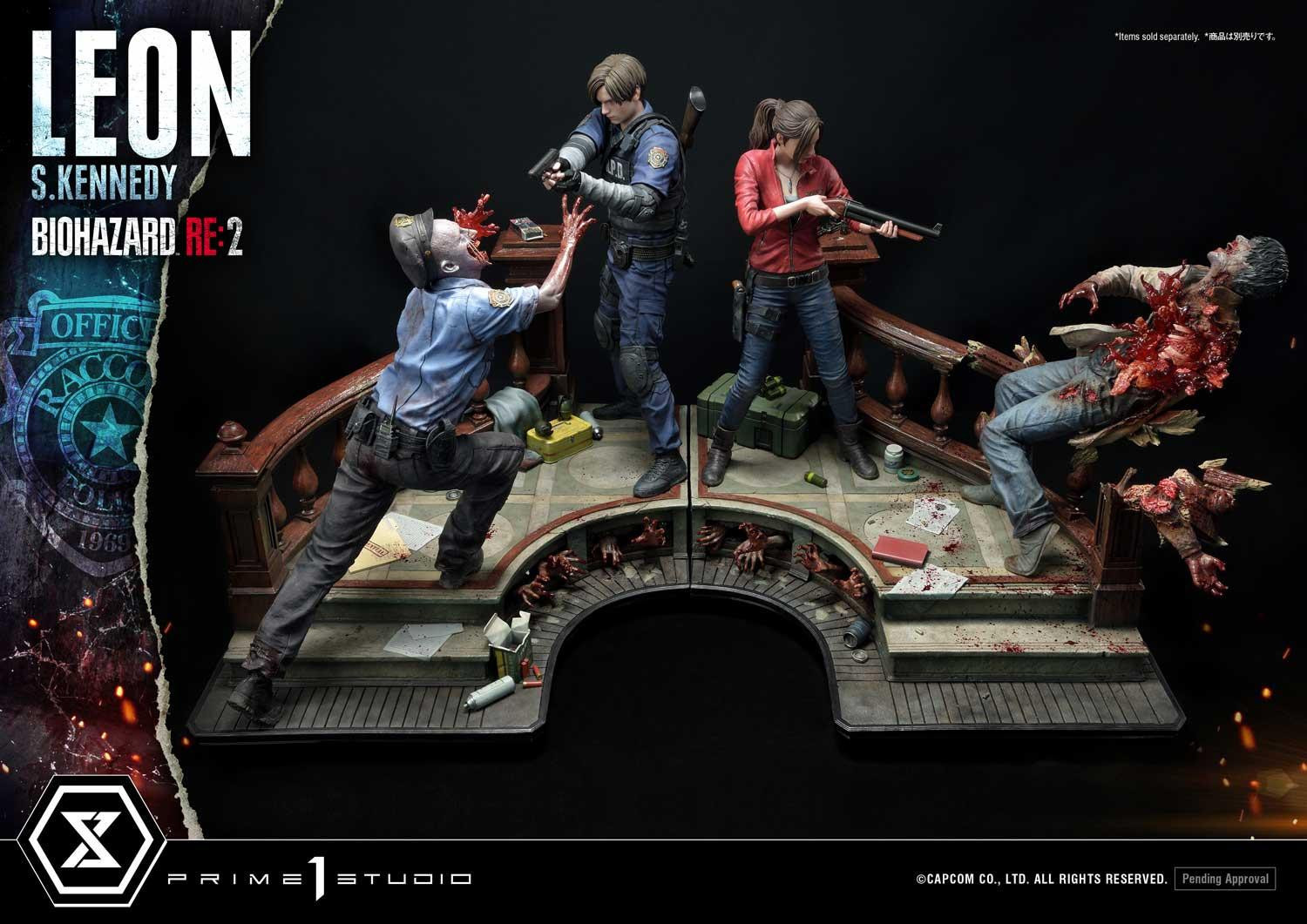 Biohazard Re:2 - Leon S. Kennedy - Zombie - Ultimate Premium Masterline (UPMRE2-01) - 1/4 (Prime 1 Studio) photo 13