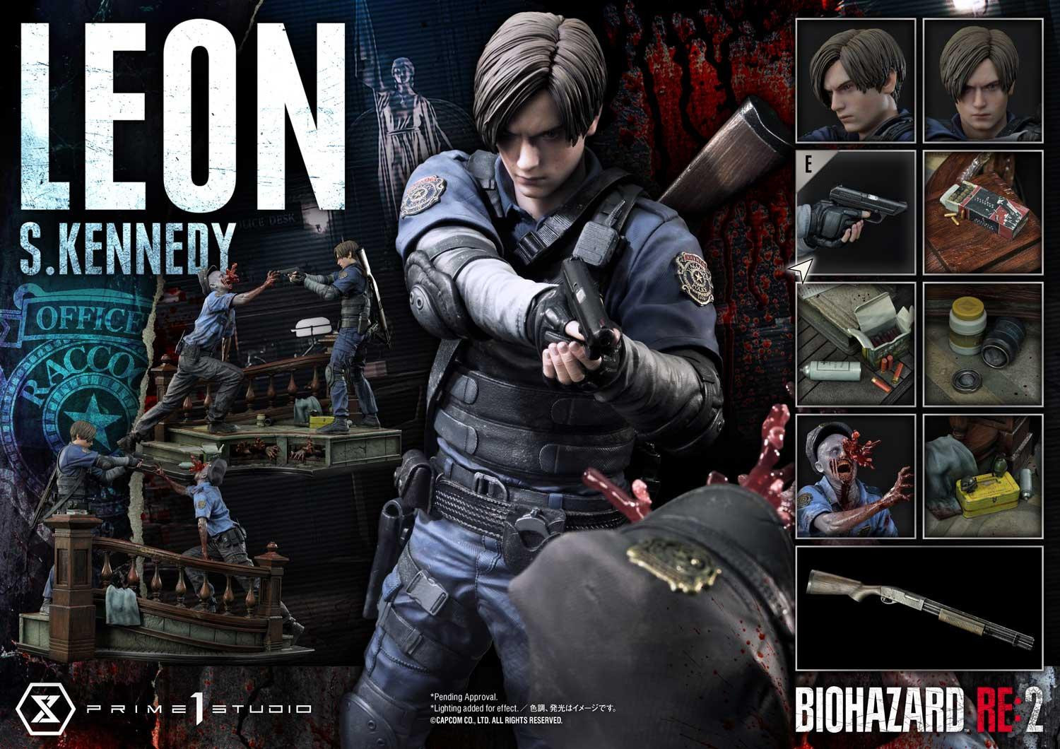 Biohazard Re:2 - Leon S. Kennedy - Zombie - Ultimate Premium Masterline (UPMRE2-01) - 1/4 (Prime 1 Studio) photo 15