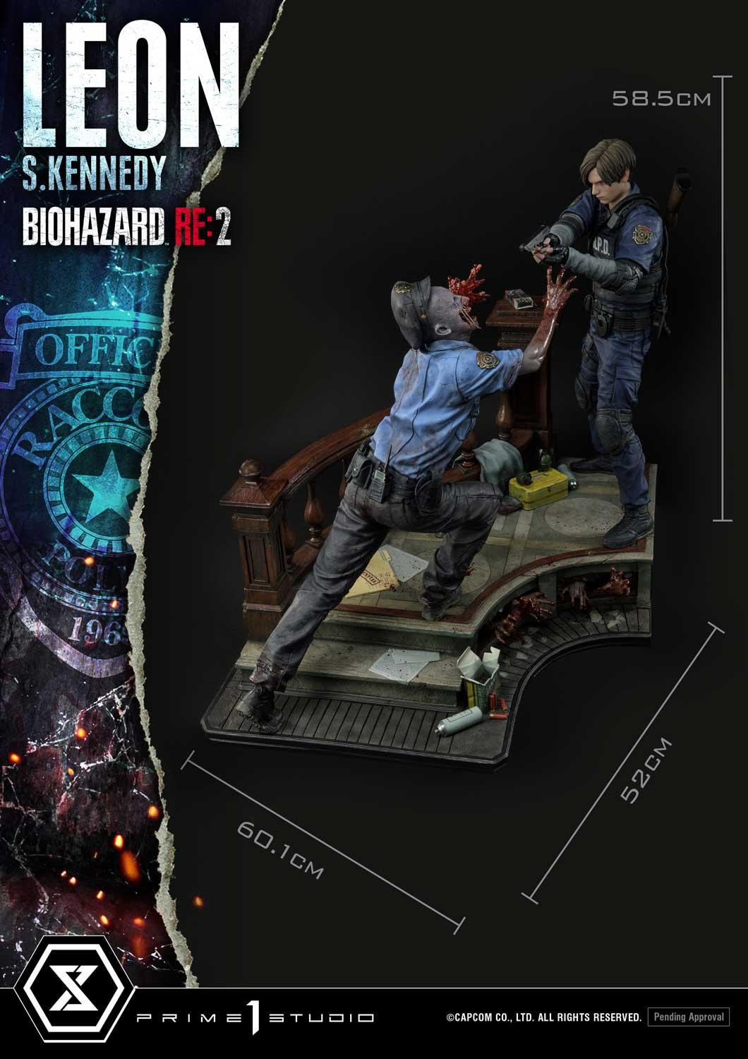 Biohazard Re:2 - Leon S. Kennedy - Zombie - Ultimate Premium Masterline (UPMRE2-01) - 1/4 (Prime 1 Studio) photo 16