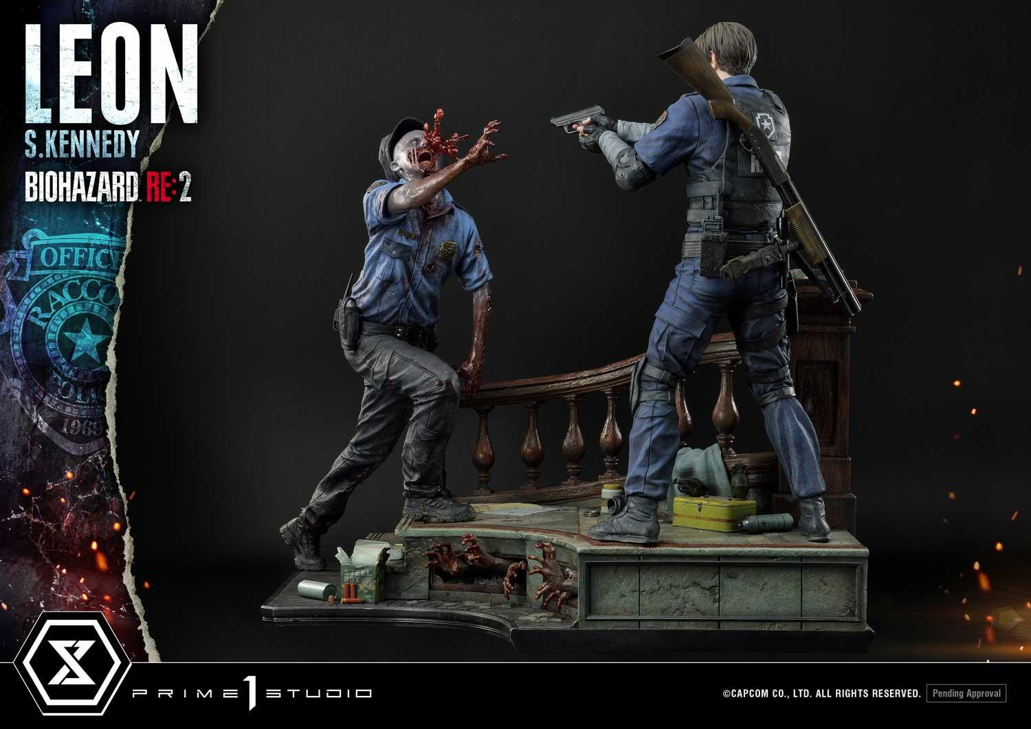 Biohazard Re:2 - Leon S. Kennedy - Zombie - Ultimate Premium Masterline (UPMRE2-01) - 1/4 (Prime 1 Studio) photo 22