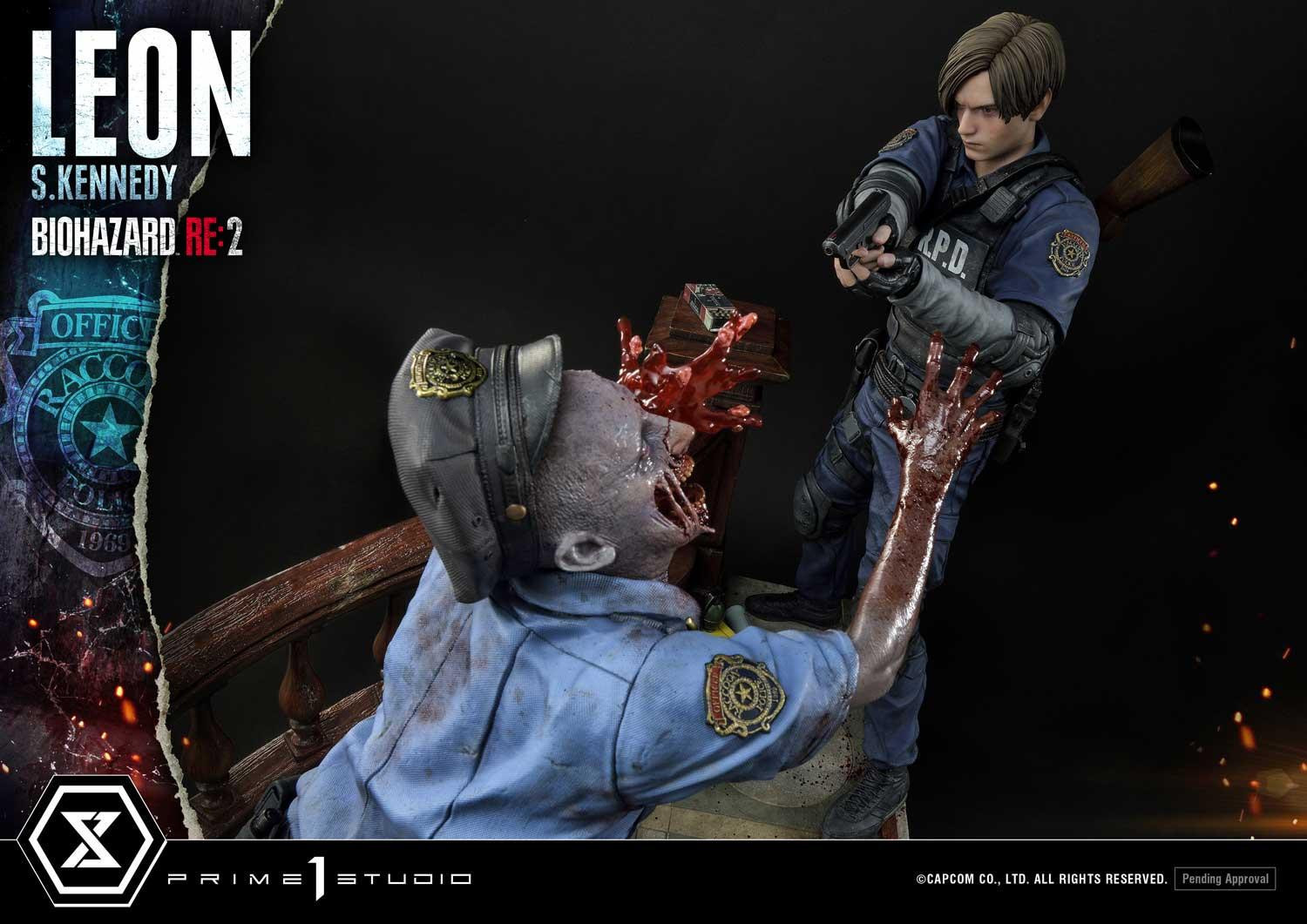 Biohazard Re:2 - Leon S. Kennedy - Zombie - Ultimate Premium Masterline (UPMRE2-01) - 1/4 (Prime 1 Studio) photo 53