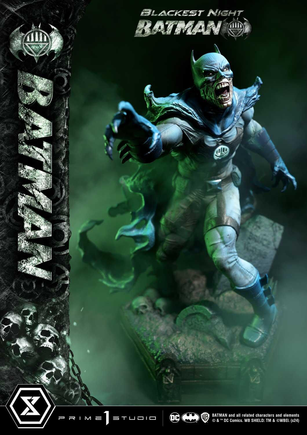 Blackest Night - Batman - Premium Masterline  (PMDCBN-01) - 1/4 (Prime 1 Studio) photo 2