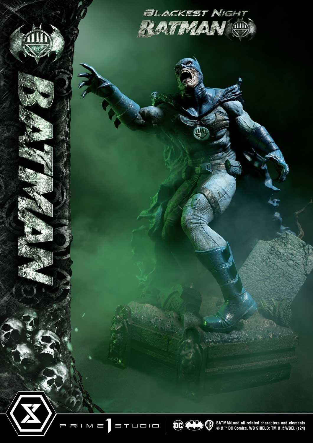 Blackest Night - Batman - Premium Masterline  (PMDCBN-01) - 1/4 (Prime 1 Studio) photo 3