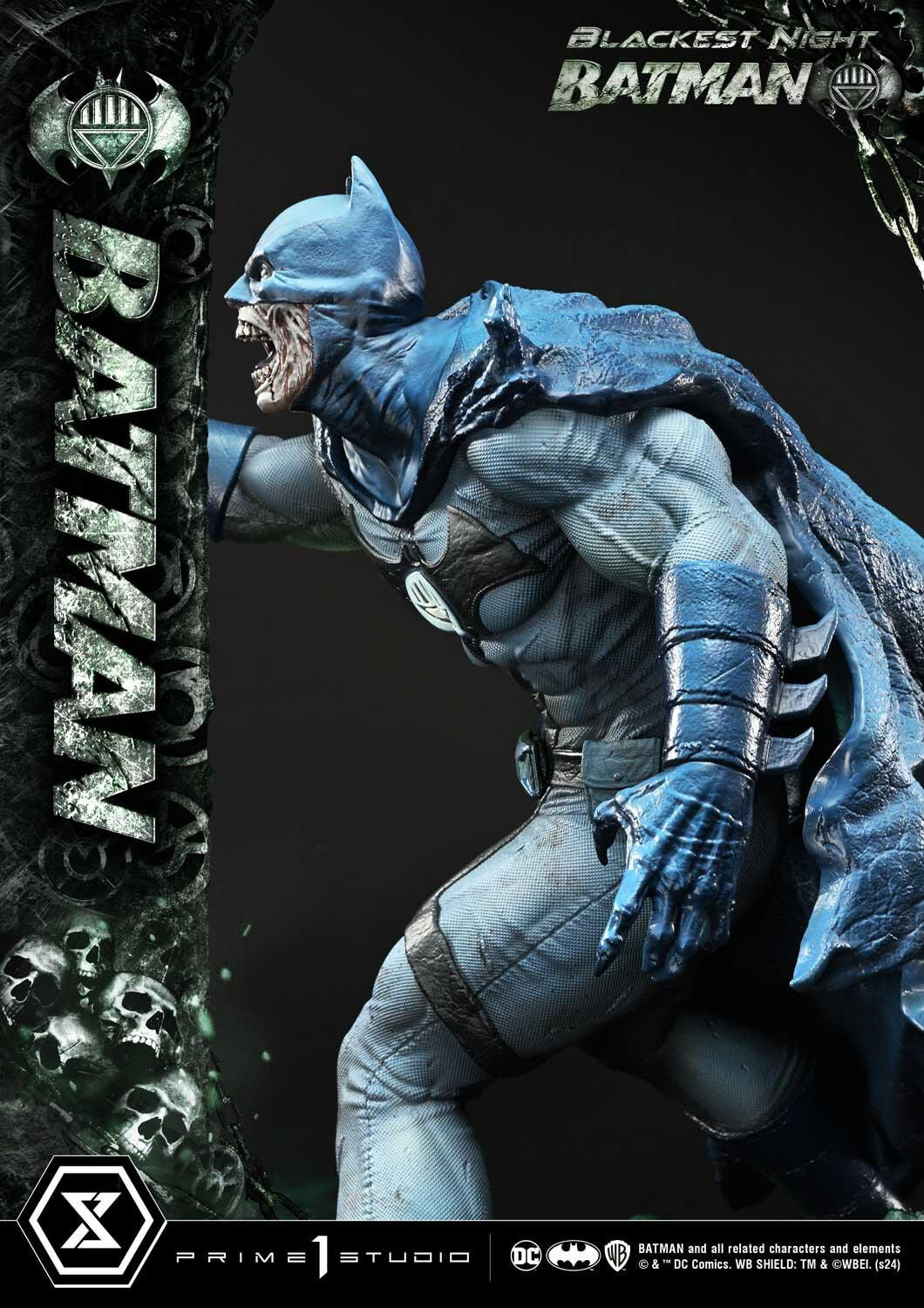 Blackest Night - Batman - Premium Masterline  (PMDCBN-01) - 1/4 (Prime 1 Studio) photo 7