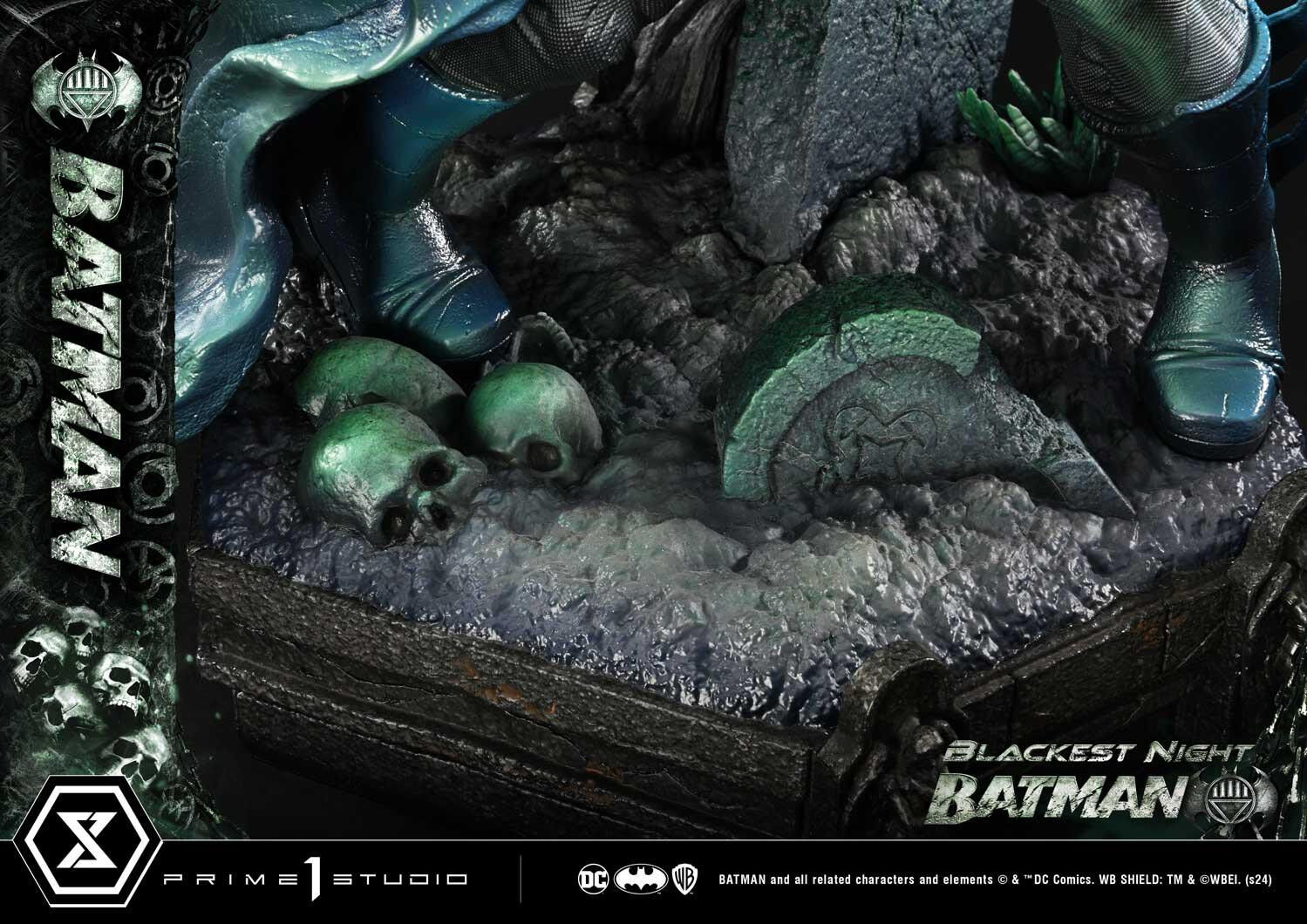 Blackest Night - Batman - Premium Masterline  (PMDCBN-01) - 1/4 (Prime 1 Studio) photo 23