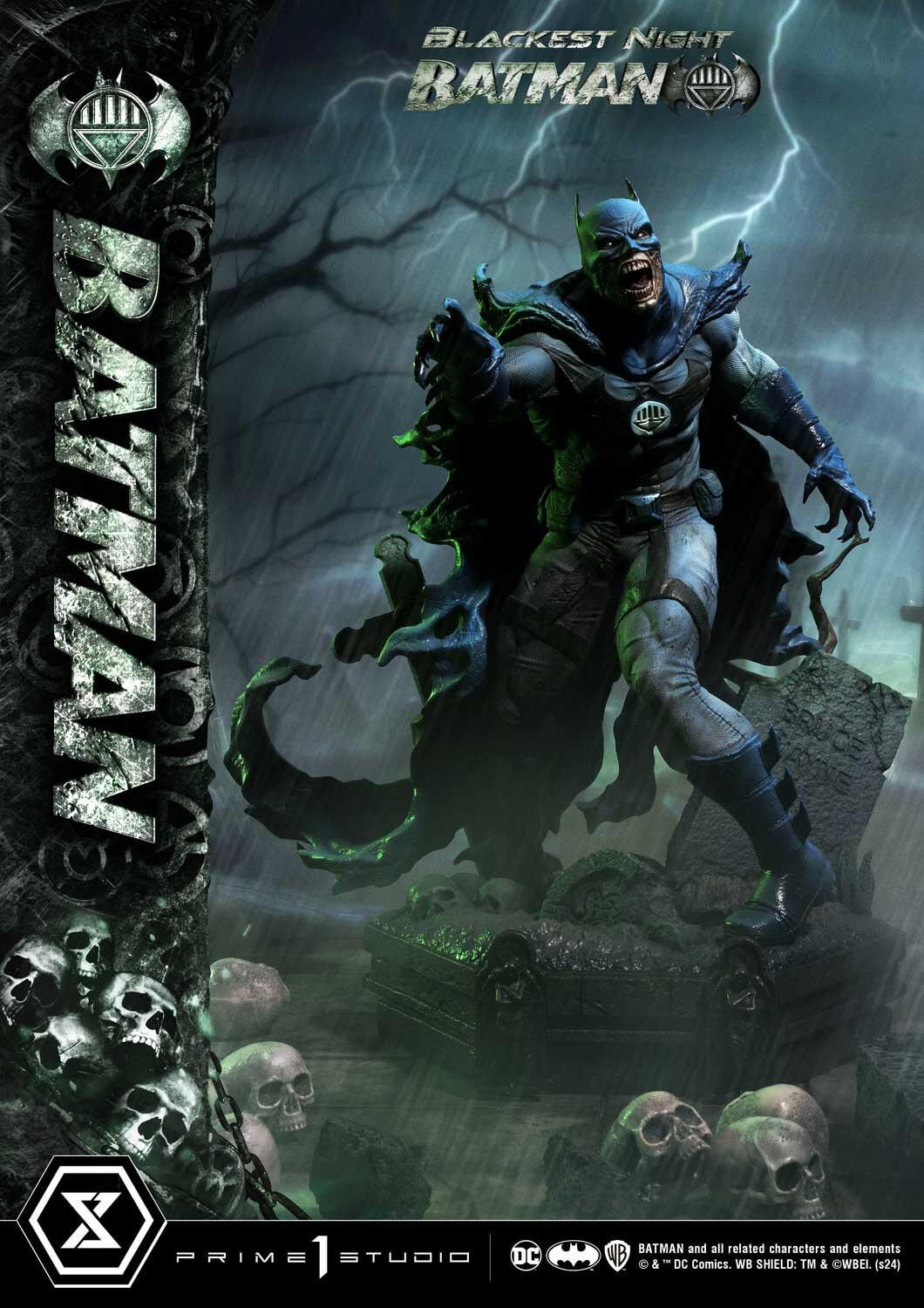 Blackest Night - Batman - Premium Masterline  (PMDCBN-01) - 1/4 (Prime 1 Studio) photo 26