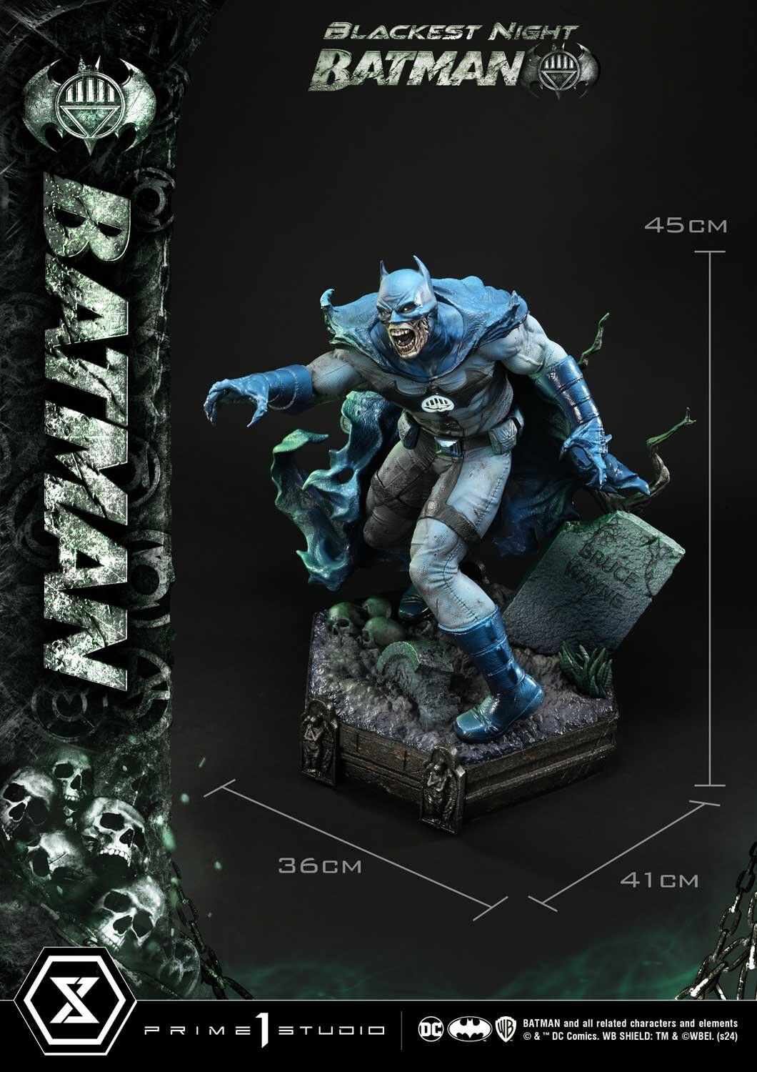 Blackest Night - Batman - Premium Masterline  (PMDCBN-01) - 1/4 (Prime 1 Studio) photo 30