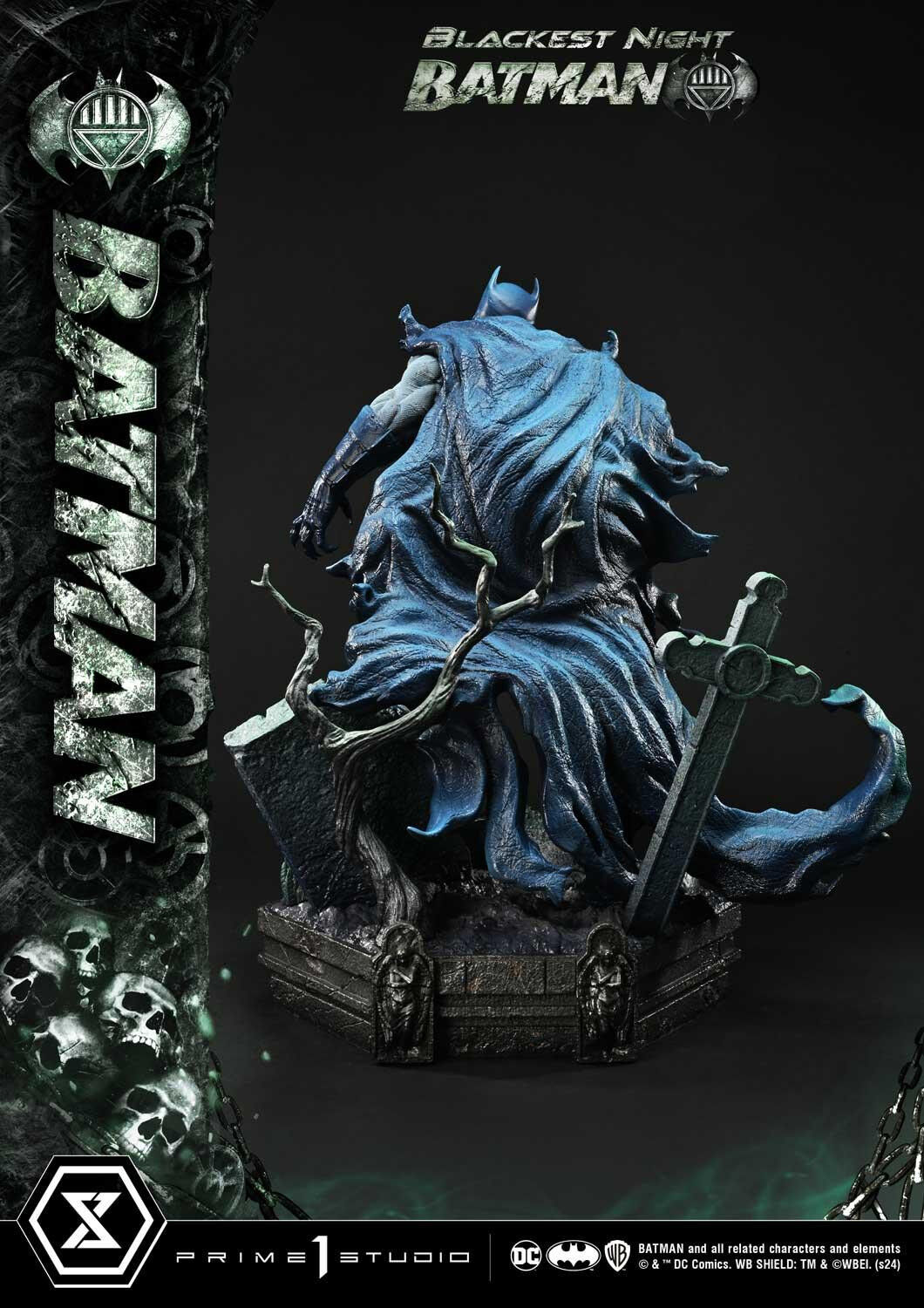 Blackest Night - Batman - Premium Masterline  (PMDCBN-01) - 1/4 (Prime 1 Studio) photo 33