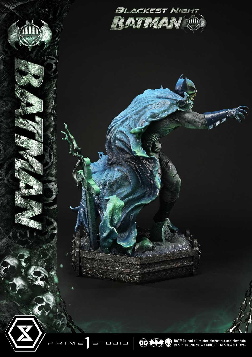 Blackest Night - Batman - Premium Masterline  (PMDCBN-01) - 1/4 (Prime 1 Studio) photo 34