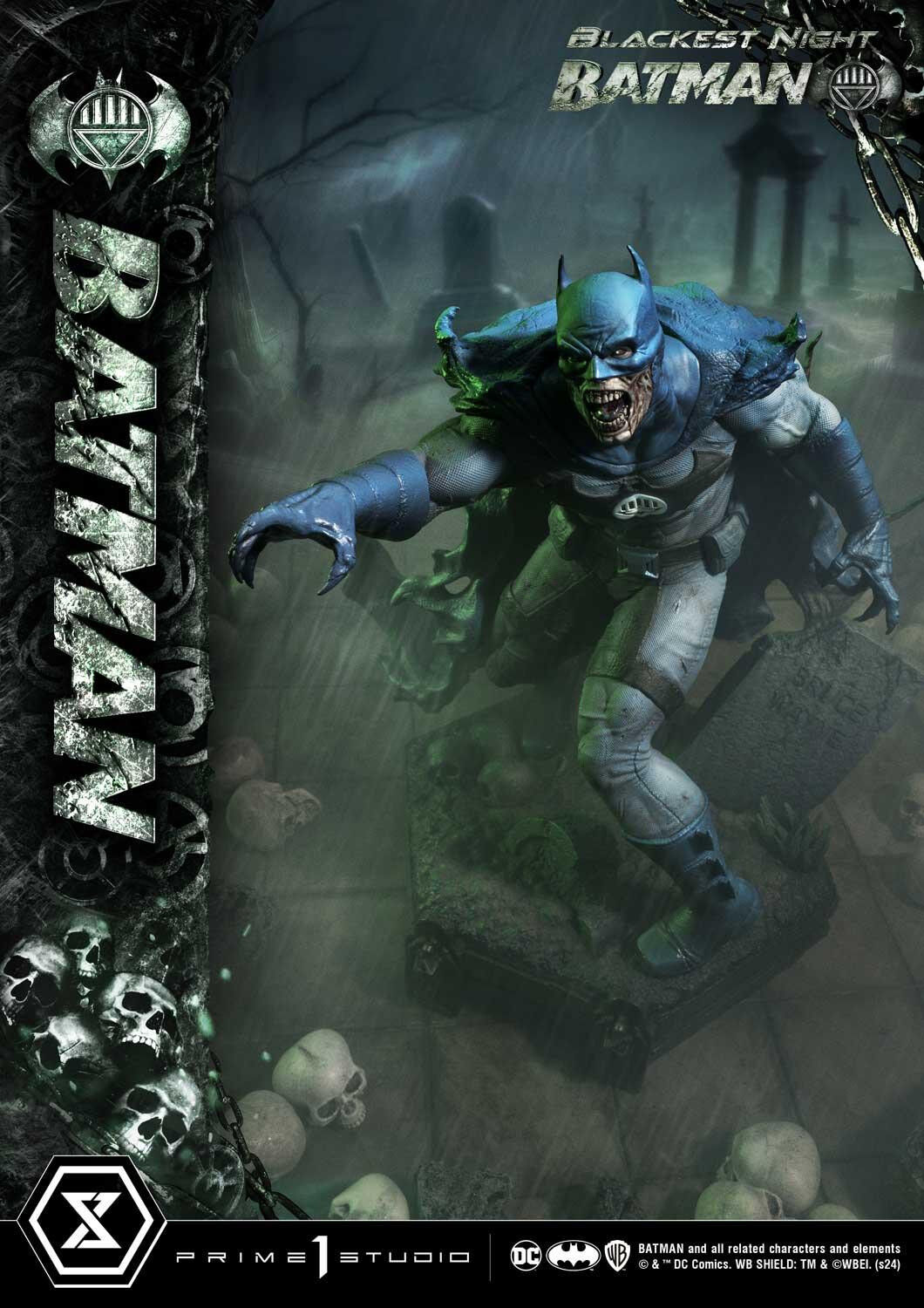 Blackest Night - Batman - Premium Masterline  (PMDCBN-01) - 1/4 (Prime 1 Studio) photo 37