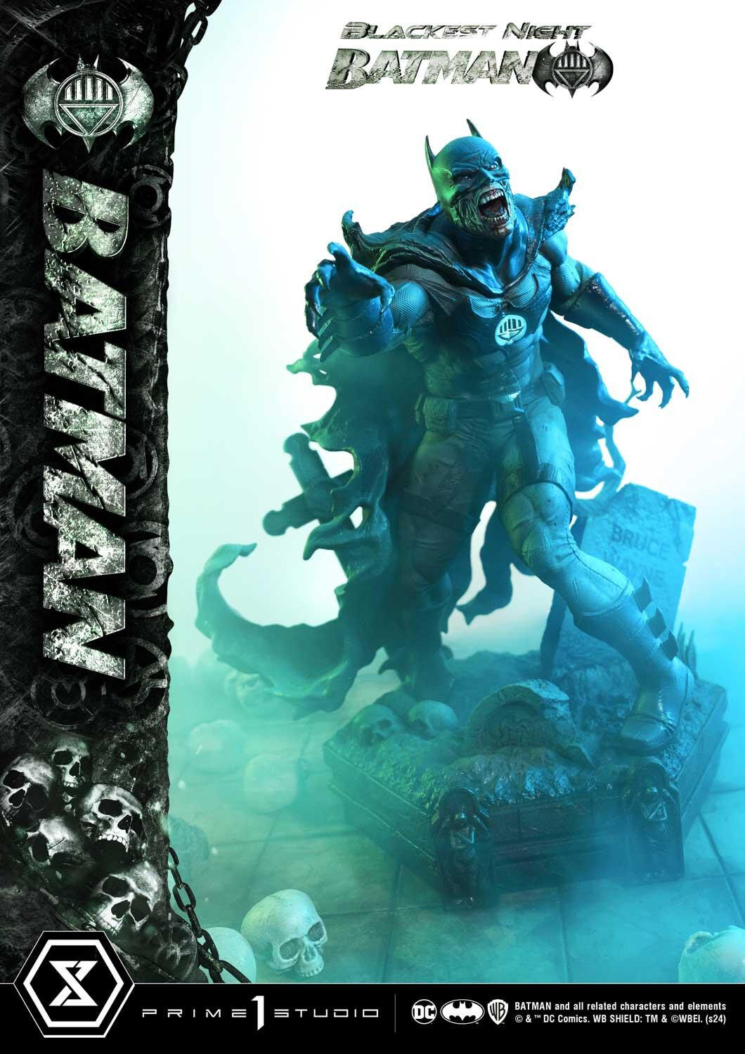 Blackest Night - Batman - Premium Masterline  (PMDCBN-01) - 1/4 (Prime 1 Studio) photo 38