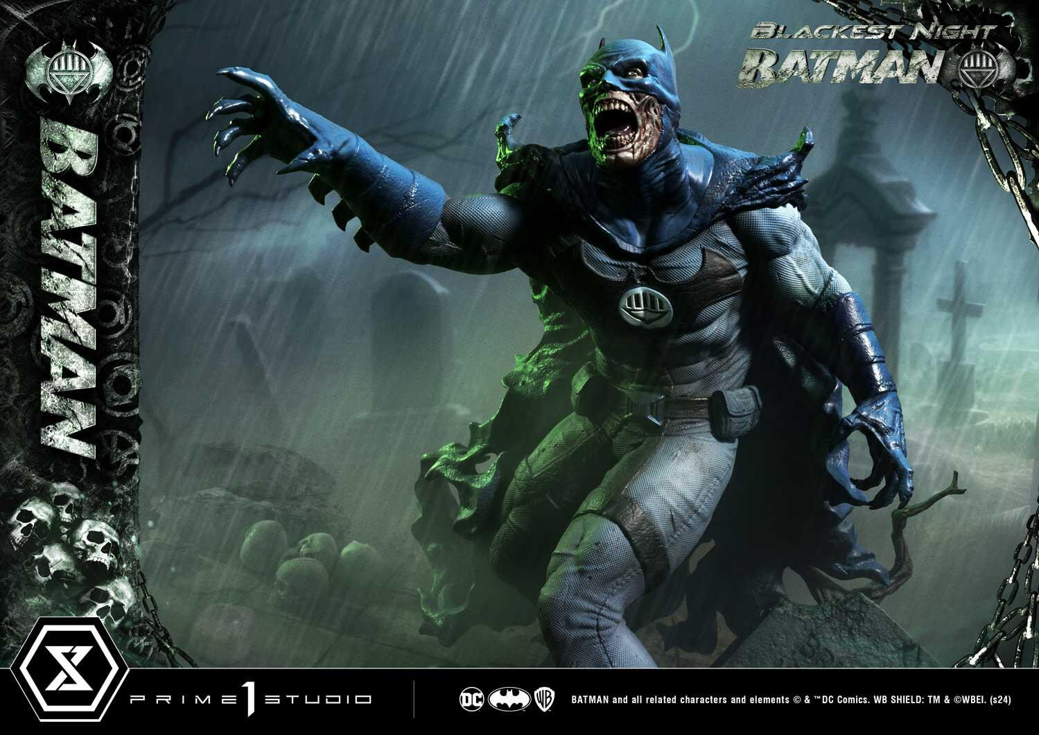 Blackest Night - Batman - Premium Masterline  (PMDCBN-01) - 1/4 (Prime 1 Studio) photo 42