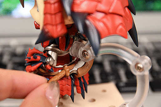 Monster Hunter World - Hunter - Nendoroid  (#993-DX) - Female Rathalos Armor Edition, DX Ver. (Good Smile Company) photo 3