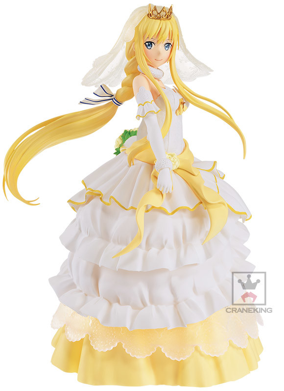 Sword Art Online Code Register - Alice Zuberg - EXQ Figure - Wedding (Banpresto)