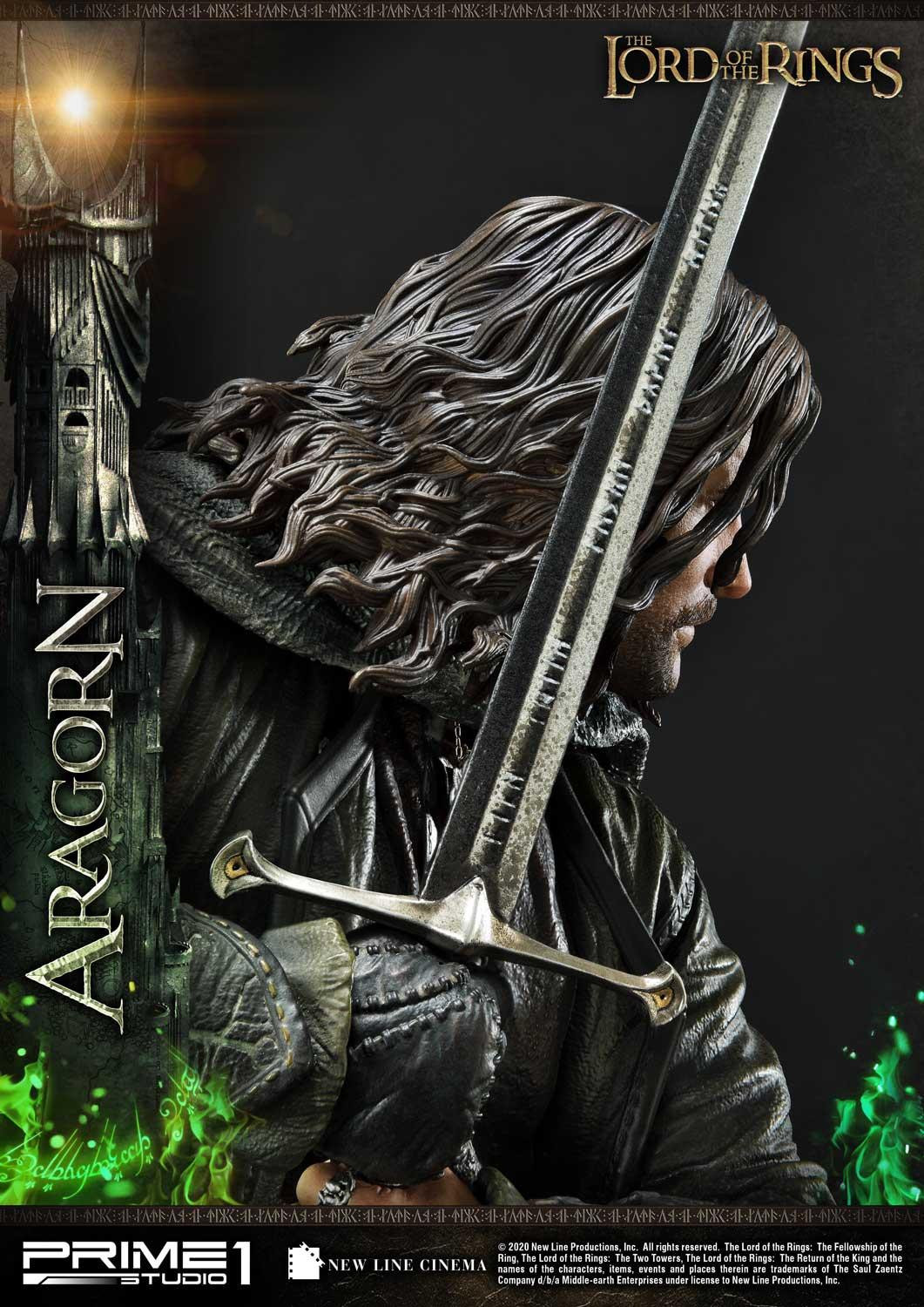 The Lord of the Rings: The Return of the King - Aragorn II Elessar - Premium Masterline  (PMLOTR-03) - 1/4 (Prime 1 Studio) photo 4