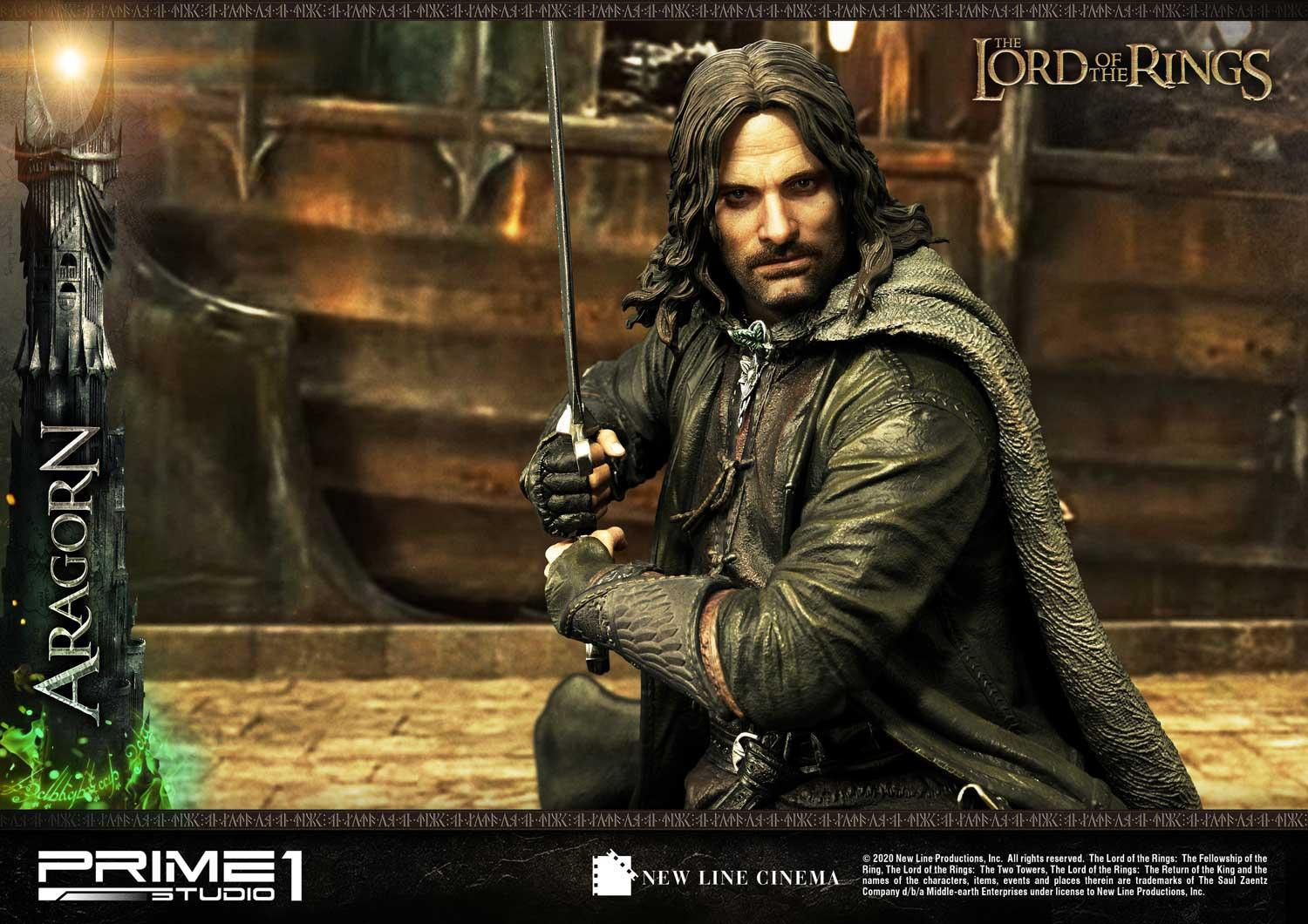 The Lord of the Rings: The Return of the King - Aragorn II Elessar - Premium Masterline  (PMLOTR-03) - 1/4 (Prime 1 Studio) photo 7