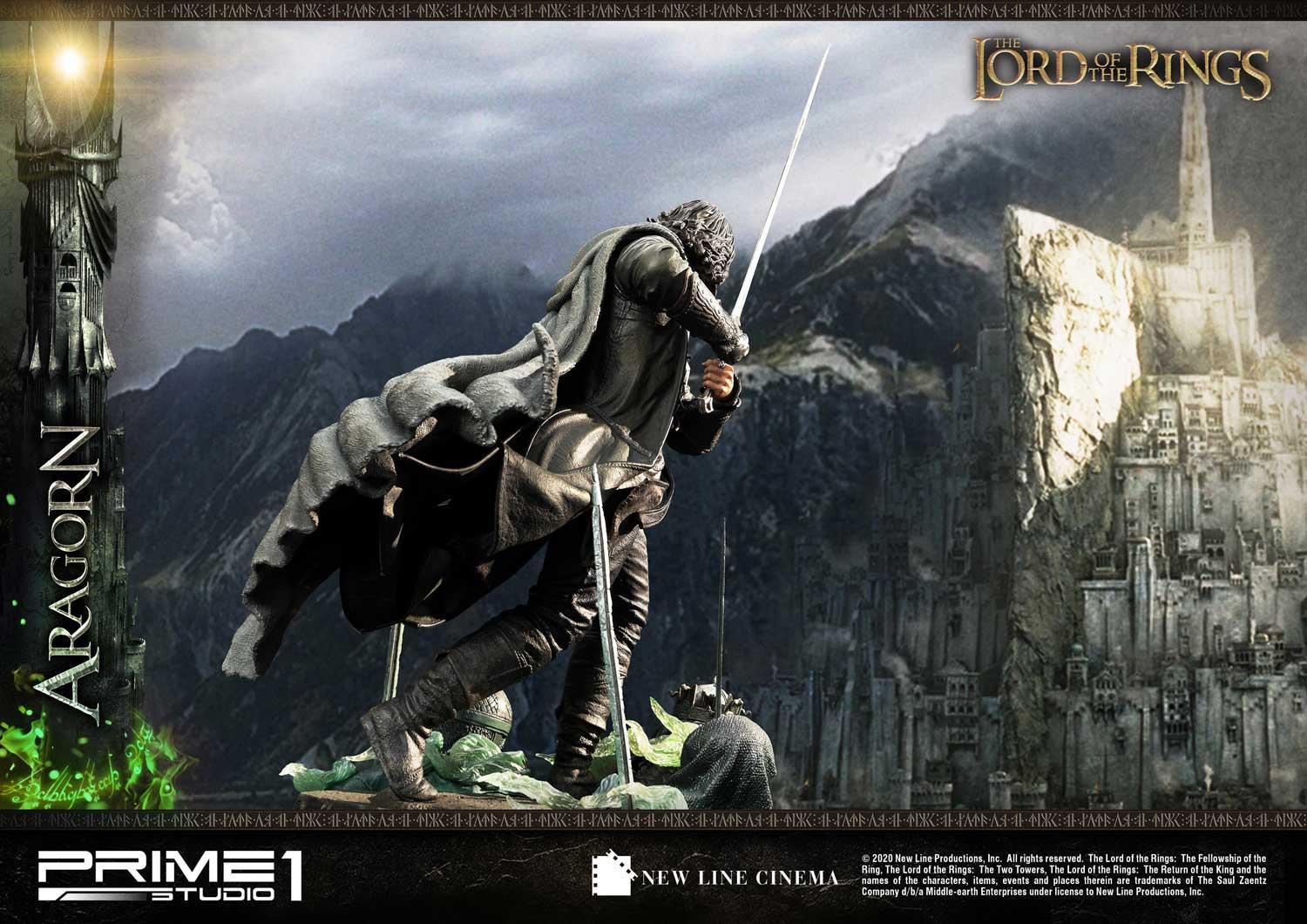 The Lord of the Rings: The Return of the King - Aragorn II Elessar - Premium Masterline  (PMLOTR-03) - 1/4 (Prime 1 Studio) photo 12