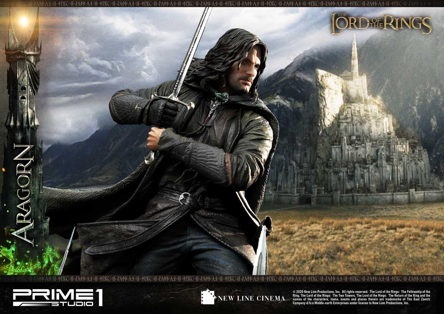 The Lord of the Rings: The Return of the King - Aragorn II Elessar - Premium Masterline  (PMLOTR-03) - 1/4 (Prime 1 Studio) photo 13