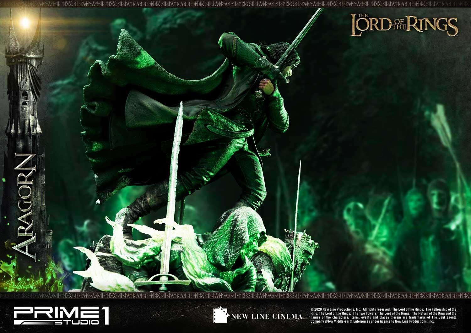 The Lord of the Rings: The Return of the King - Aragorn II Elessar - Premium Masterline  (PMLOTR-03) - 1/4 (Prime 1 Studio) photo 14