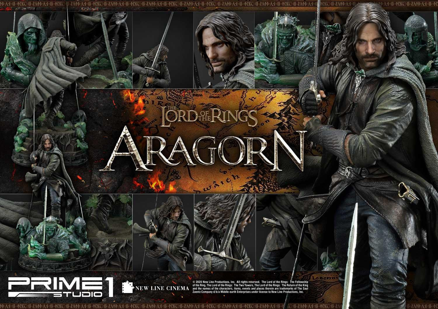 The Lord of the Rings: The Return of the King - Aragorn II Elessar - Premium Masterline  (PMLOTR-03) - 1/4 (Prime 1 Studio) photo 32