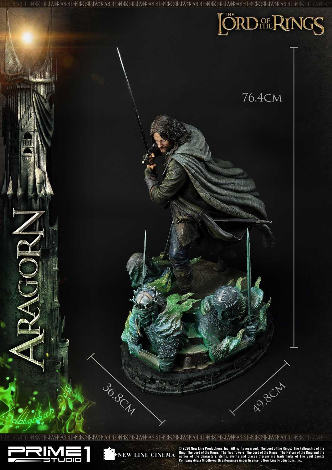 The Lord of the Rings: The Return of the King - Aragorn II Elessar - Premium Masterline  (PMLOTR-03) - 1/4 (Prime 1 Studio) photo 33