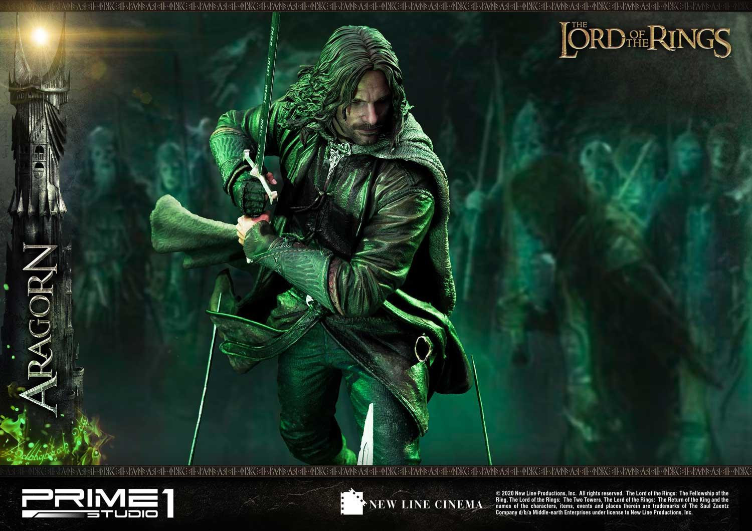 The Lord of the Rings: The Return of the King - Aragorn II Elessar - Premium Masterline  (PMLOTR-03) - 1/4 (Prime 1 Studio) photo 42