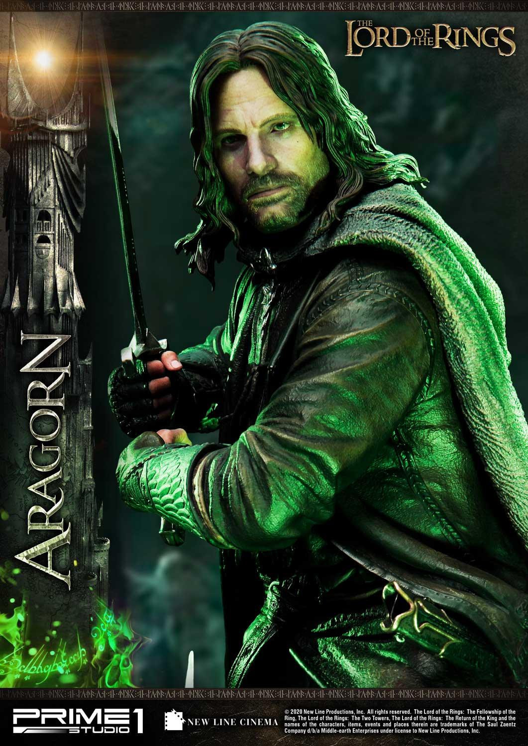 The Lord of the Rings: The Return of the King - Aragorn II Elessar - Premium Masterline  (PMLOTR-03) - 1/4 (Prime 1 Studio) photo 47