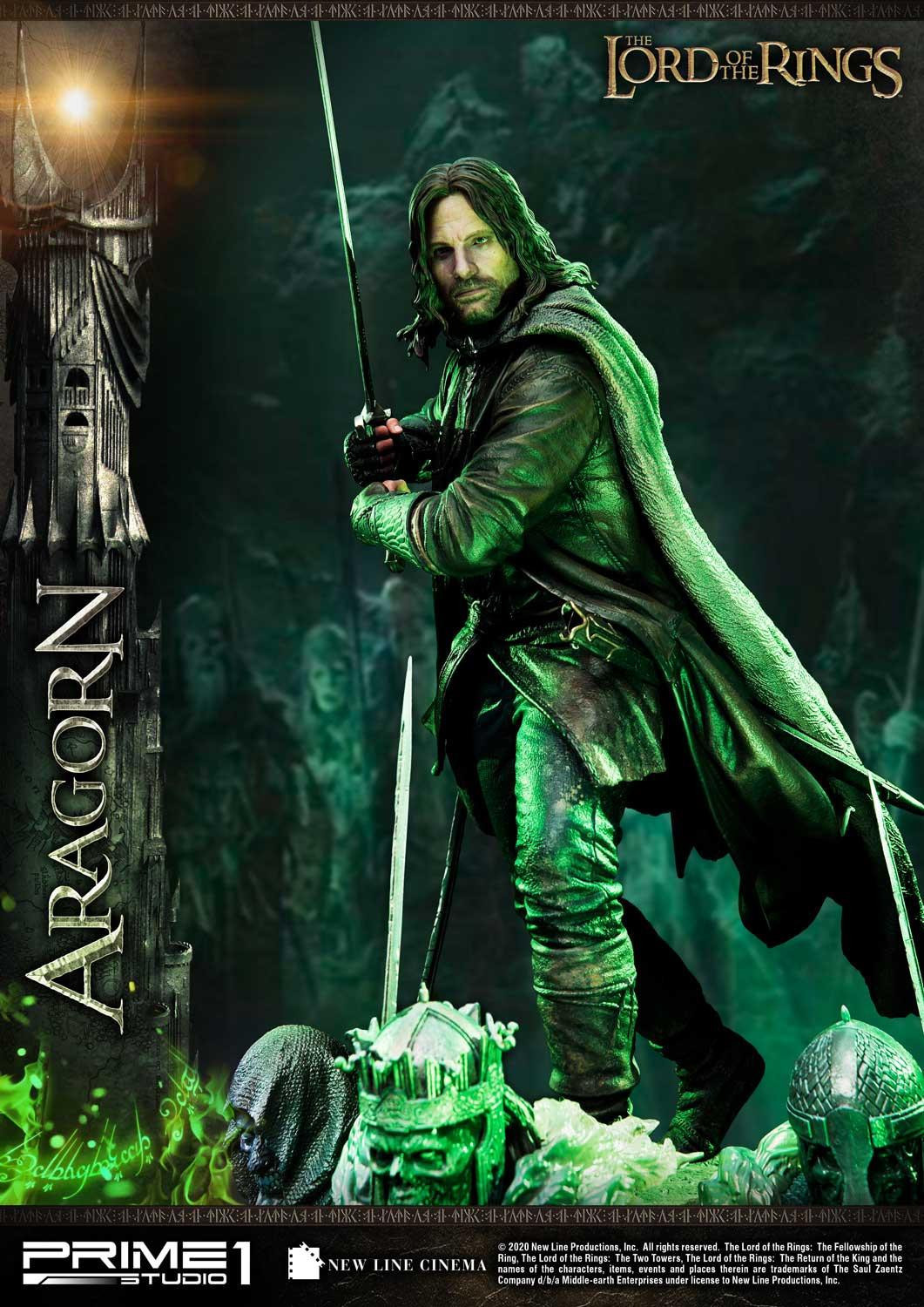 The Lord of the Rings: The Return of the King - Aragorn II Elessar - Premium Masterline  (PMLOTR-03) - 1/4 (Prime 1 Studio) photo 48