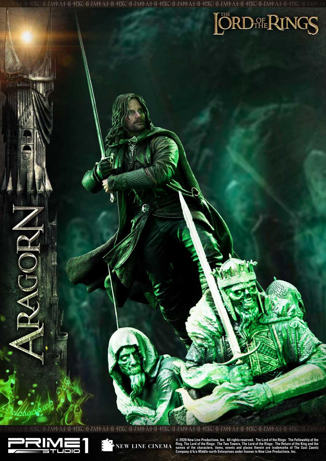 The Lord of the Rings: The Return of the King - Aragorn II Elessar - Premium Masterline  (PMLOTR-03) - 1/4 (Prime 1 Studio) photo 52