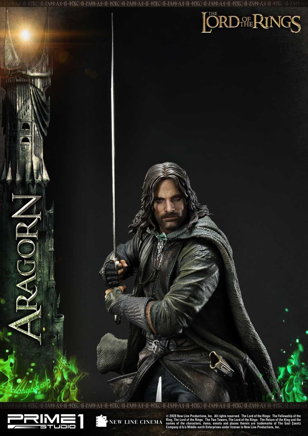 The Lord of the Rings: The Return of the King - Aragorn II Elessar - Premium Masterline  (PMLOTR-03) - 1/4 (Prime 1 Studio) photo 54