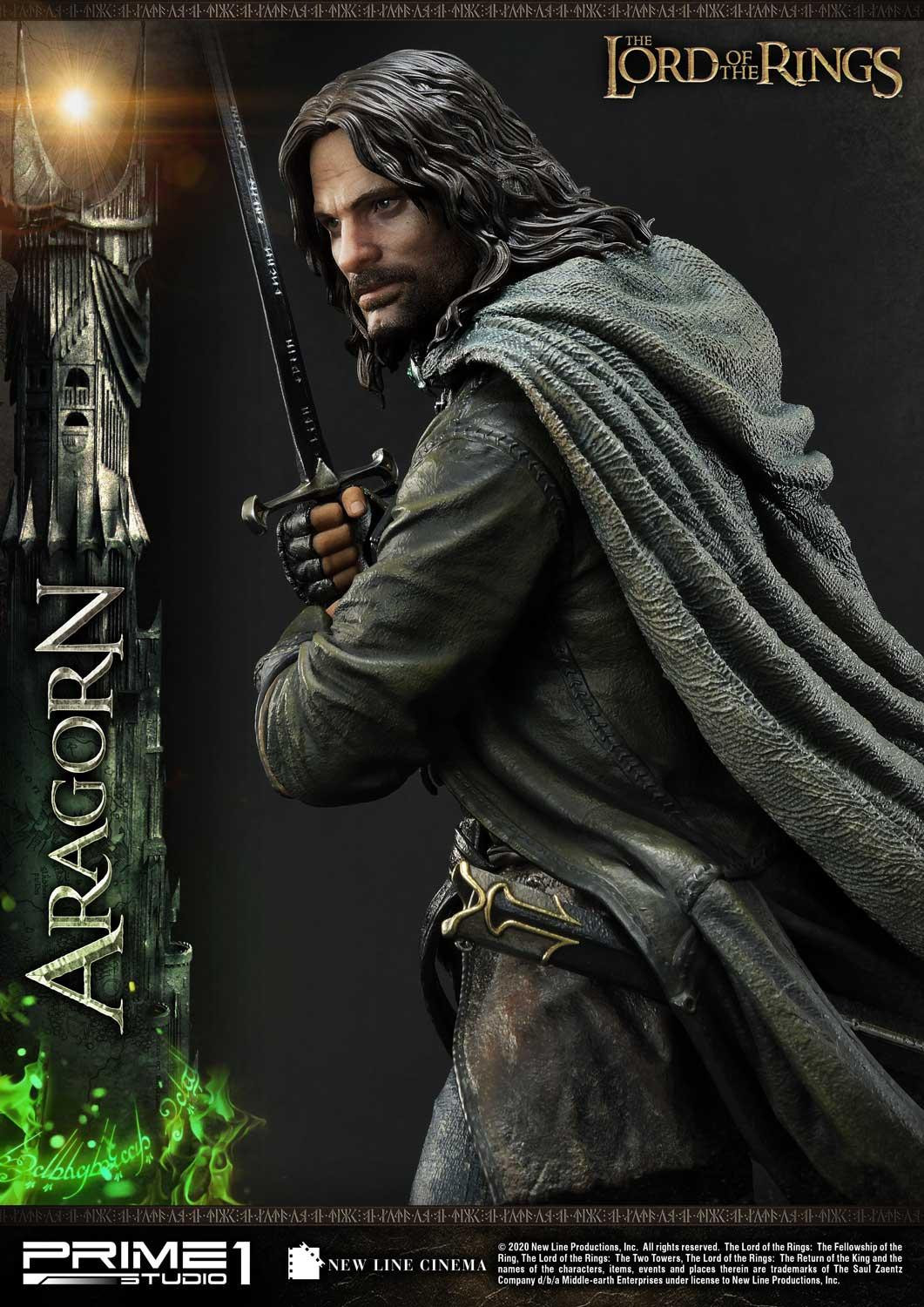 The Lord of the Rings: The Return of the King - Aragorn II Elessar - Premium Masterline  (PMLOTR-03) - 1/4 (Prime 1 Studio) photo 56