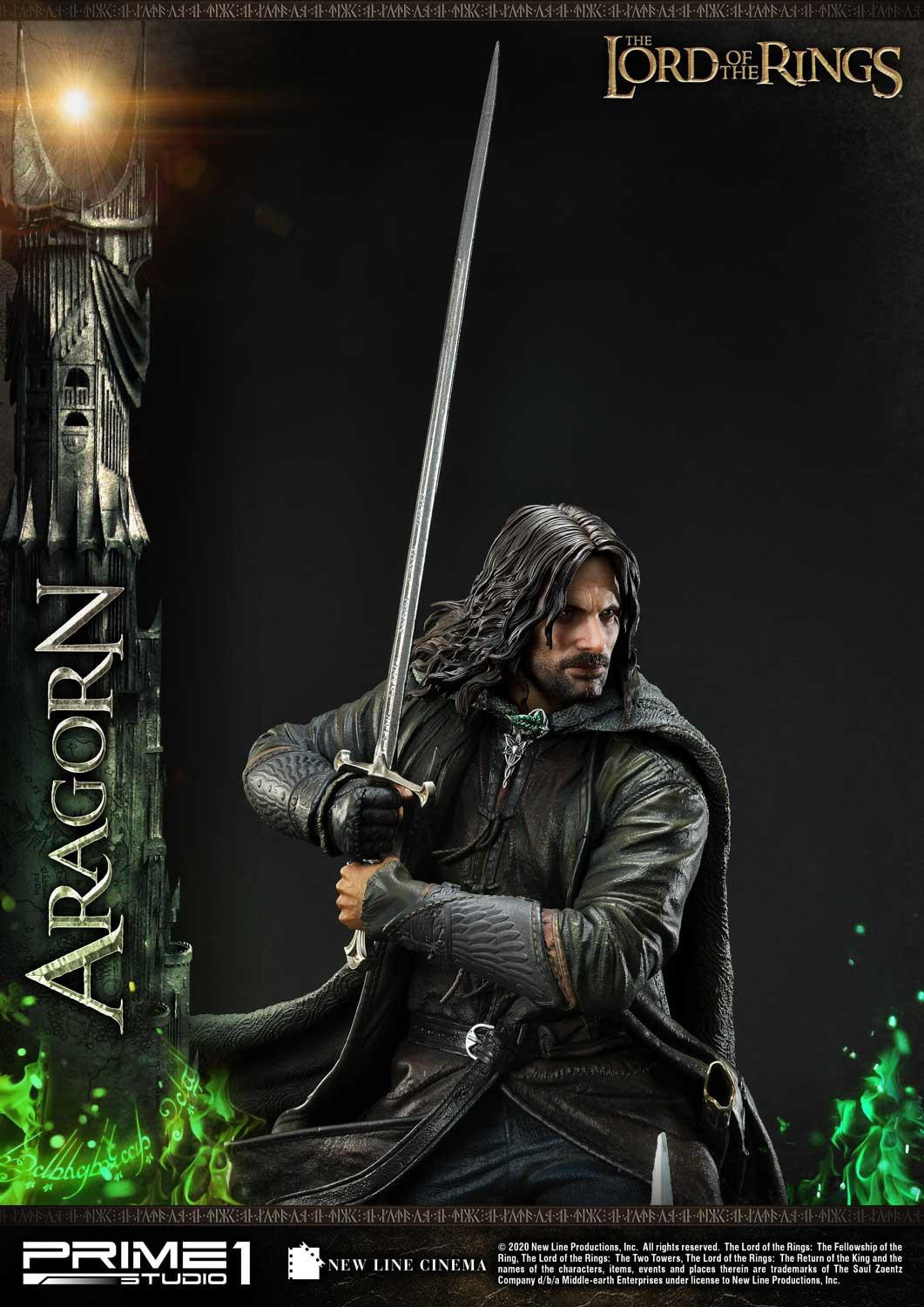 The Lord of the Rings: The Return of the King - Aragorn II Elessar - Premium Masterline  (PMLOTR-03) - 1/4 (Prime 1 Studio) photo 58