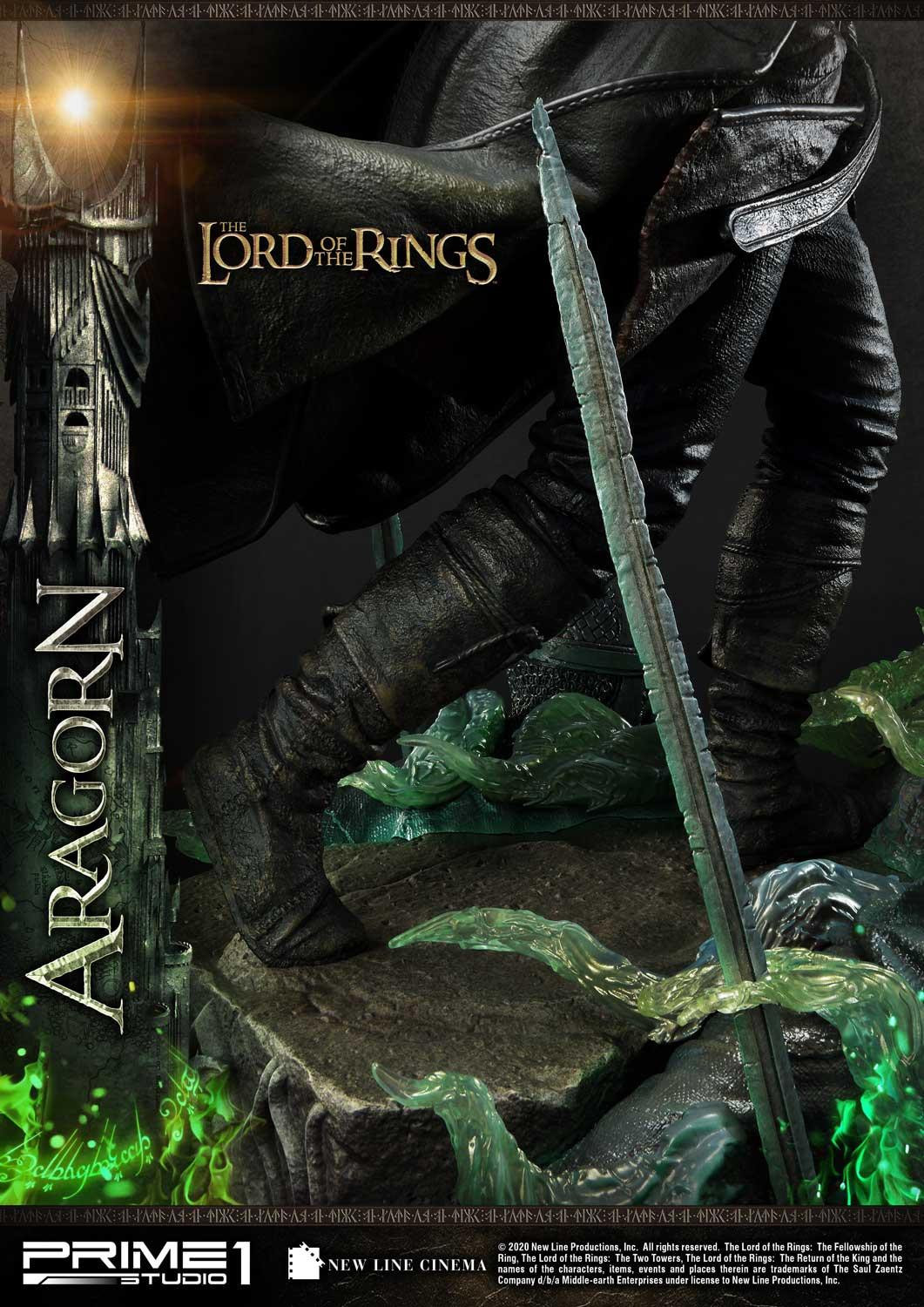 The Lord of the Rings: The Return of the King - Aragorn II Elessar - Premium Masterline  (PMLOTR-03) - 1/4 (Prime 1 Studio) photo 59