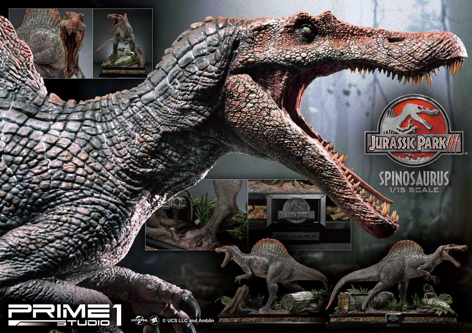 Jurassic Park III - Spinosaurus - Legacy Museum Collection  (LMCJP-05S) - 1/15 - Bonus Version (Prime 1 Studio) photo 25