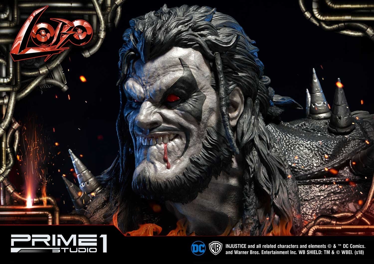 Injustice: Gods Among Us - Dawg - Lobo - Ultimate Museum Masterline (UMMDCIJ-01) - 1/3 (Prime 1 Studio) photo 3