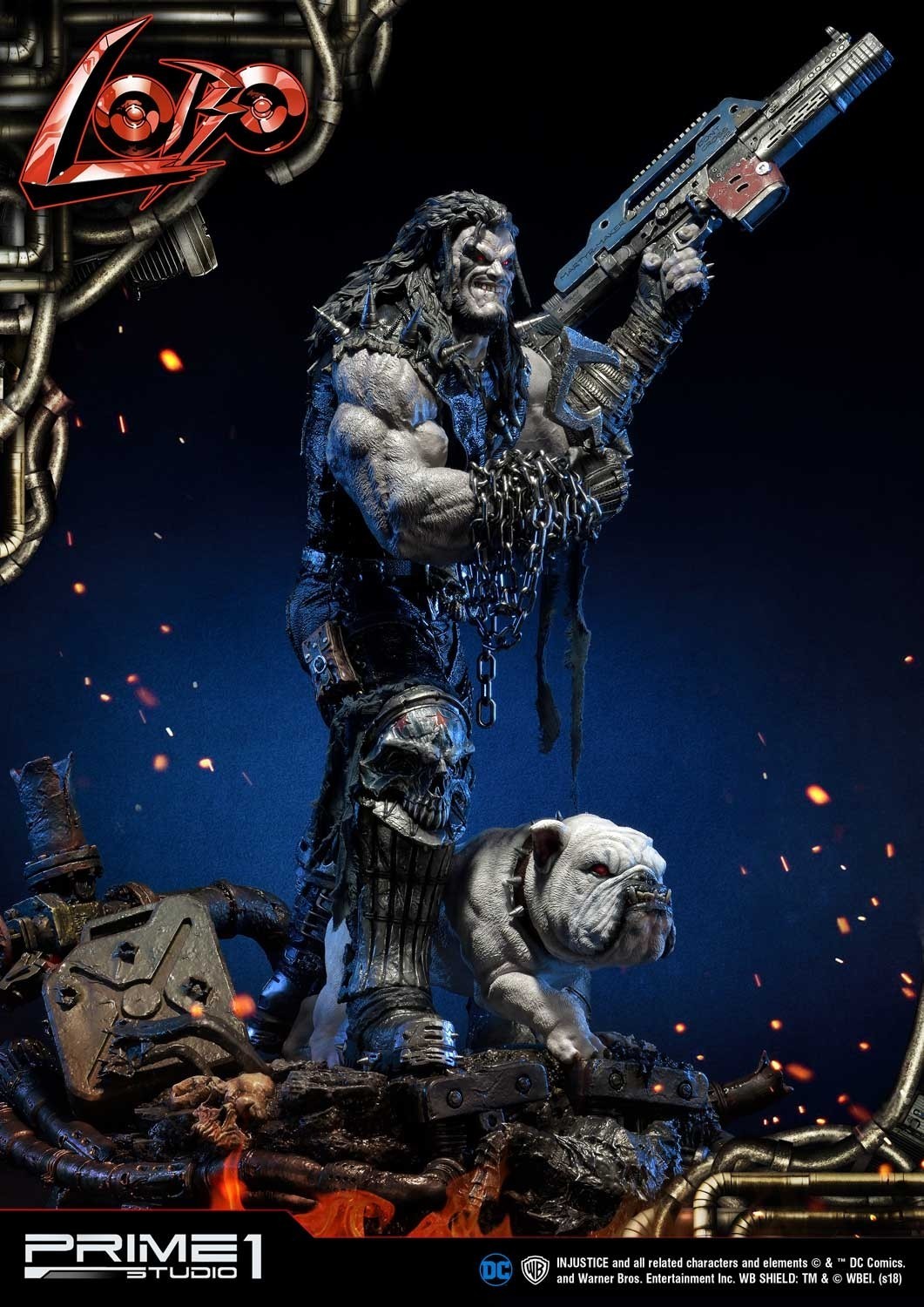 Injustice: Gods Among Us - Dawg - Lobo - Ultimate Museum Masterline (UMMDCIJ-01) - 1/3 (Prime 1 Studio) photo 11