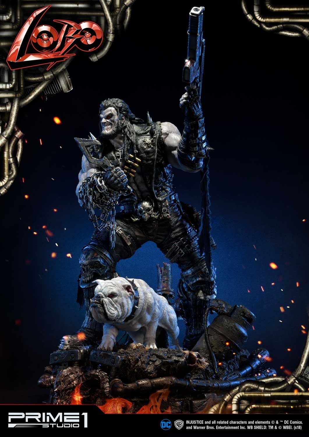 Injustice: Gods Among Us - Dawg - Lobo - Ultimate Museum Masterline (UMMDCIJ-01) - 1/3 (Prime 1 Studio) photo 13