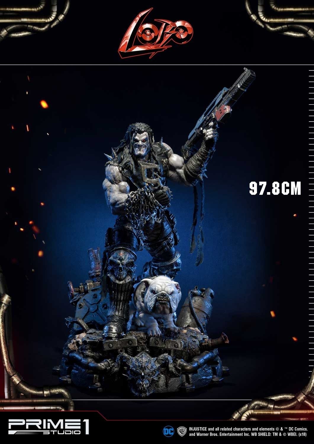 Injustice: Gods Among Us - Dawg - Lobo - Ultimate Museum Masterline (UMMDCIJ-01) - 1/3 (Prime 1 Studio) photo 19