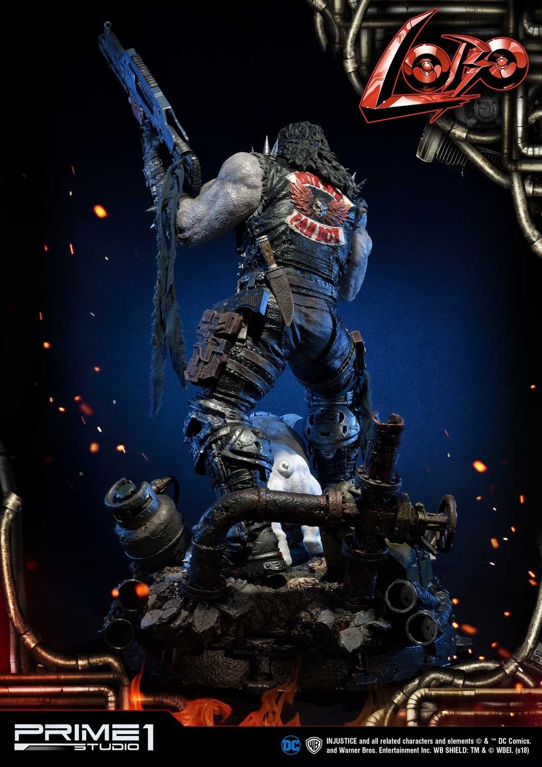Injustice: Gods Among Us - Dawg - Lobo - Ultimate Museum Masterline (UMMDCIJ-01) - 1/3 (Prime 1 Studio) photo 24