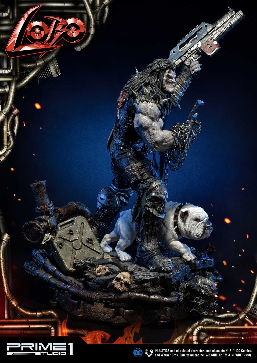 Injustice: Gods Among Us - Dawg - Lobo - Ultimate Museum Masterline (UMMDCIJ-01) - 1/3 (Prime 1 Studio) photo 26
