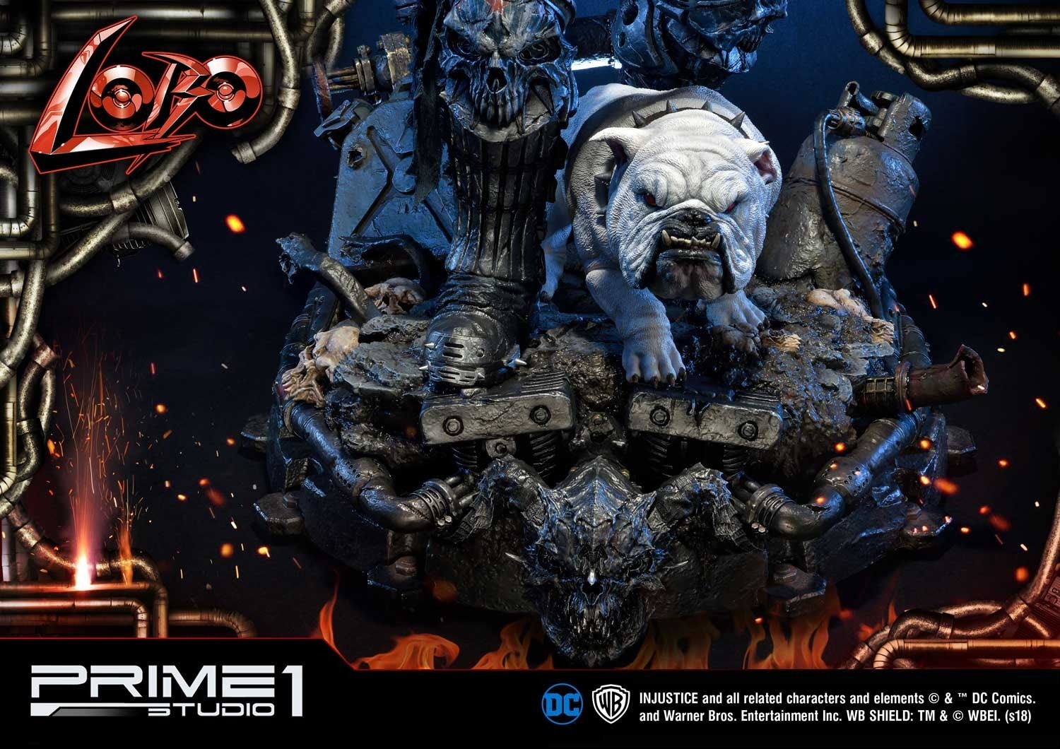 Injustice: Gods Among Us - Dawg - Lobo - Ultimate Museum Masterline (UMMDCIJ-01) - 1/3 (Prime 1 Studio) photo 28
