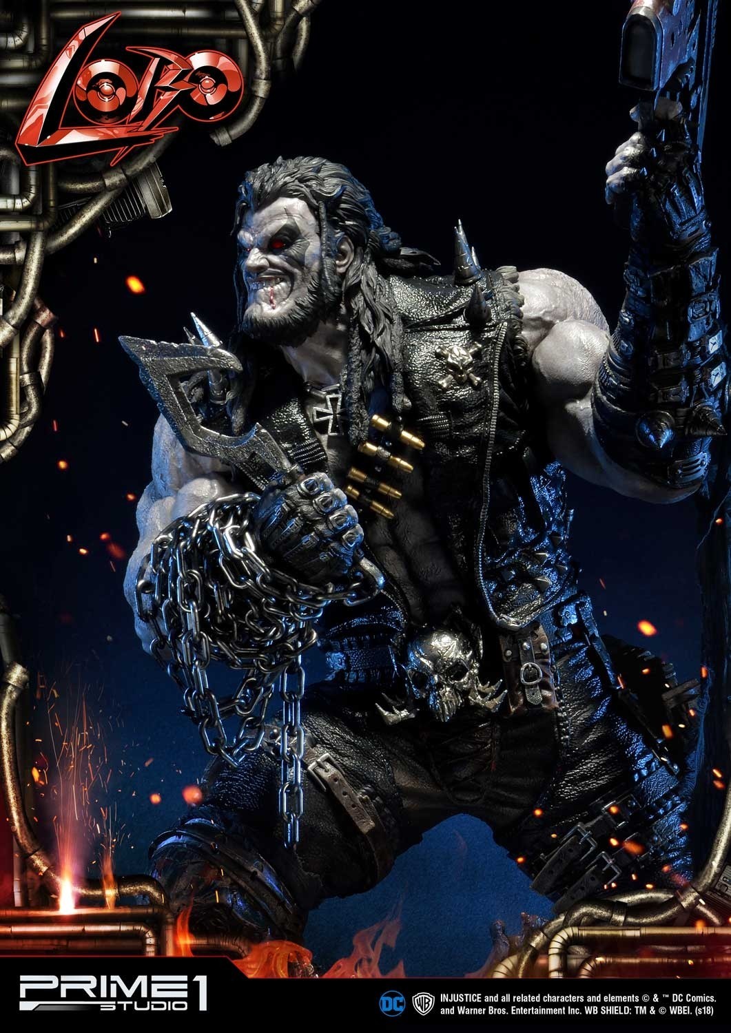 Injustice: Gods Among Us - Dawg - Lobo - Ultimate Museum Masterline (UMMDCIJ-01) - 1/3 (Prime 1 Studio) photo 32